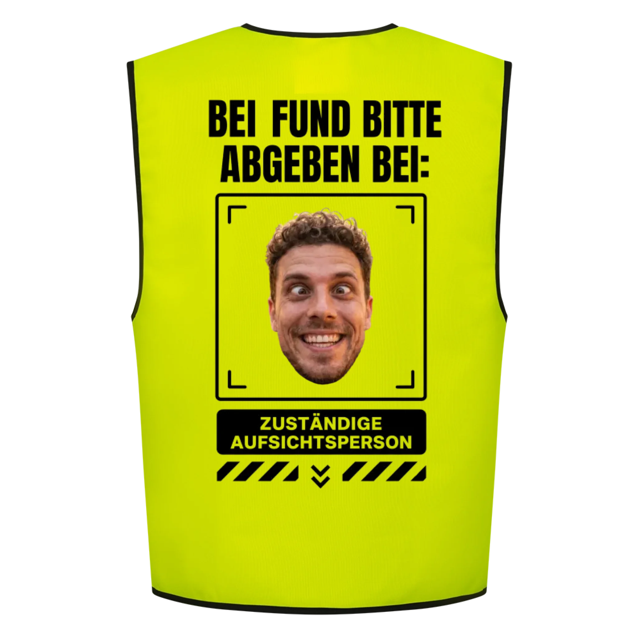 Aufsichtsperson - Warnweste