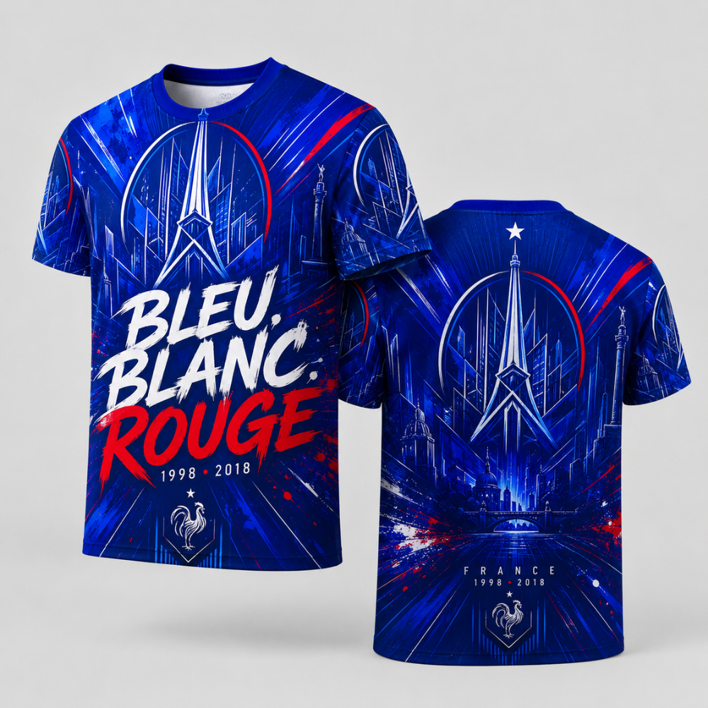 BLEU, BLANC, ROUGE - maillot