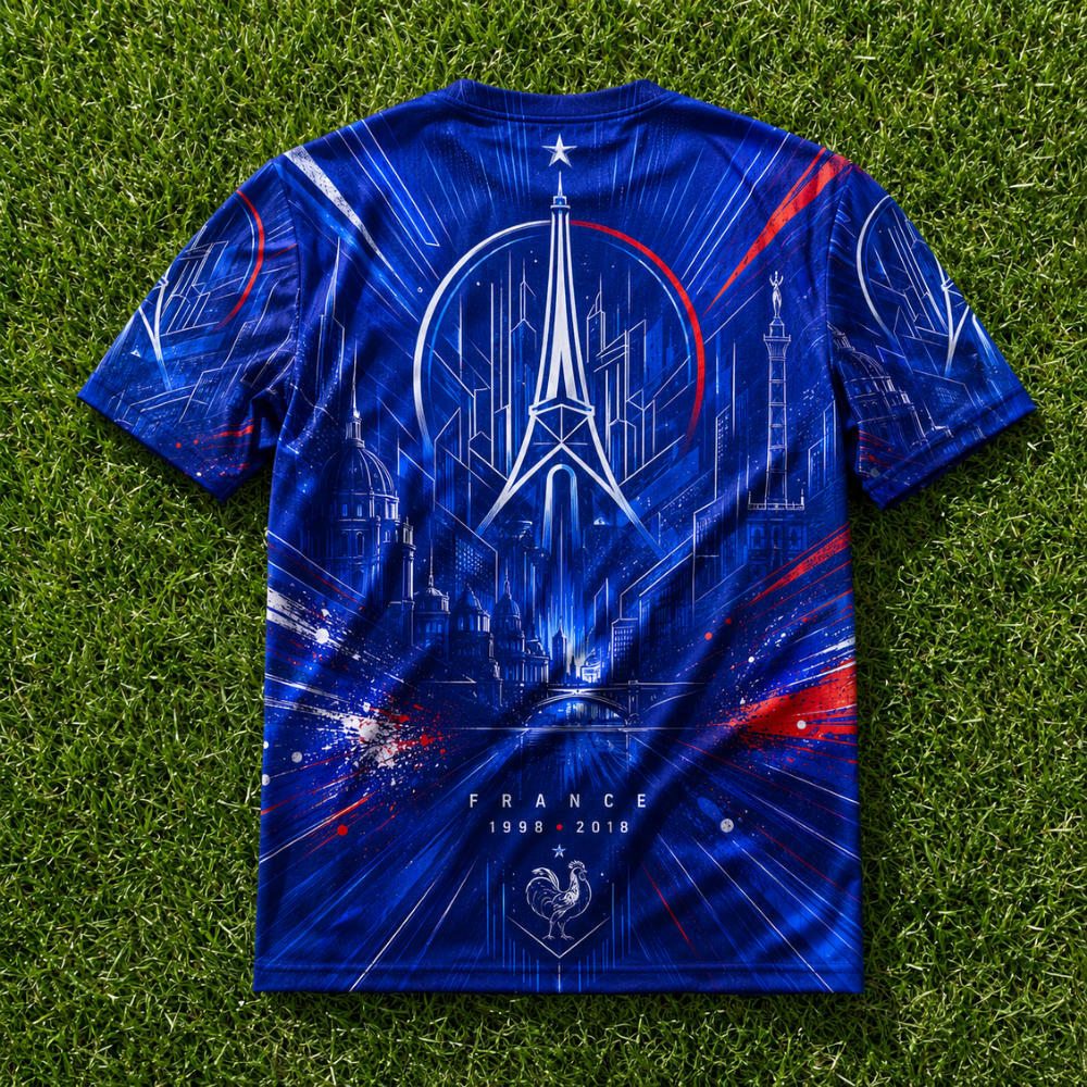 BLEU, BLANC, ROUGE - maillot