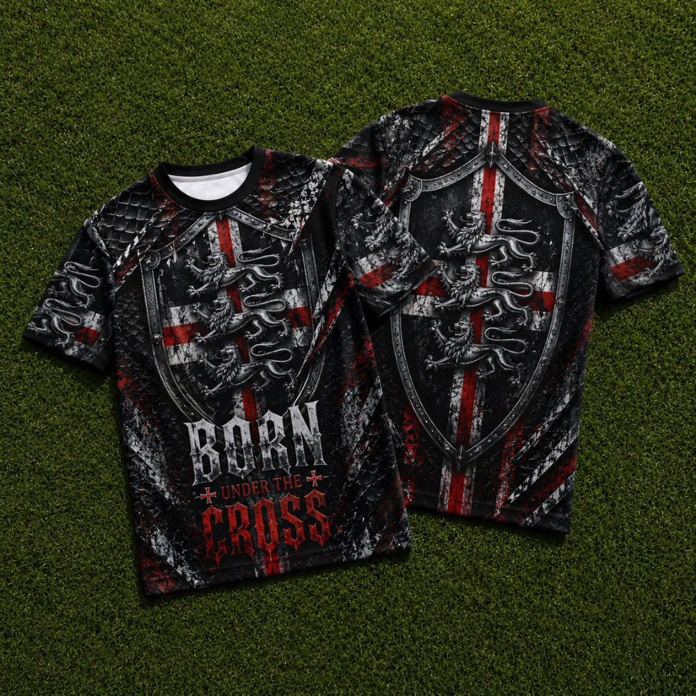 BORN UNDER THE CROSS - shirt