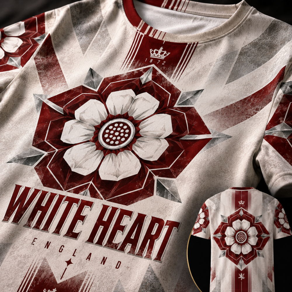 WHITE HEART - shirt