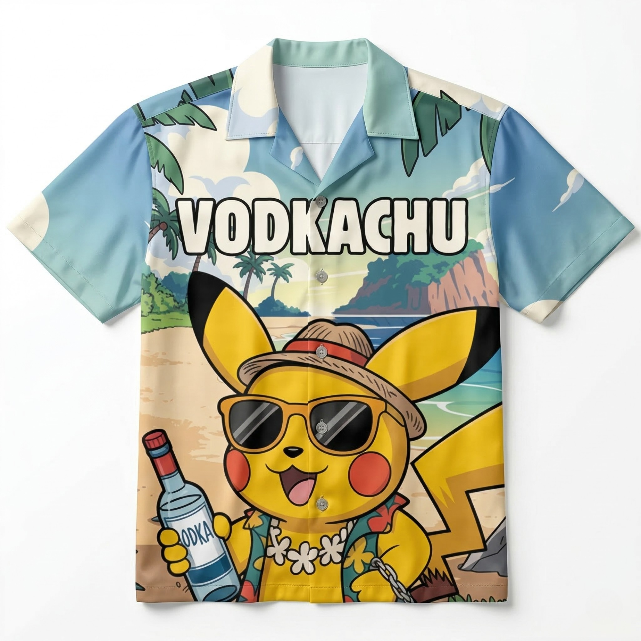 VODKACHU - Hawaiian Shirt