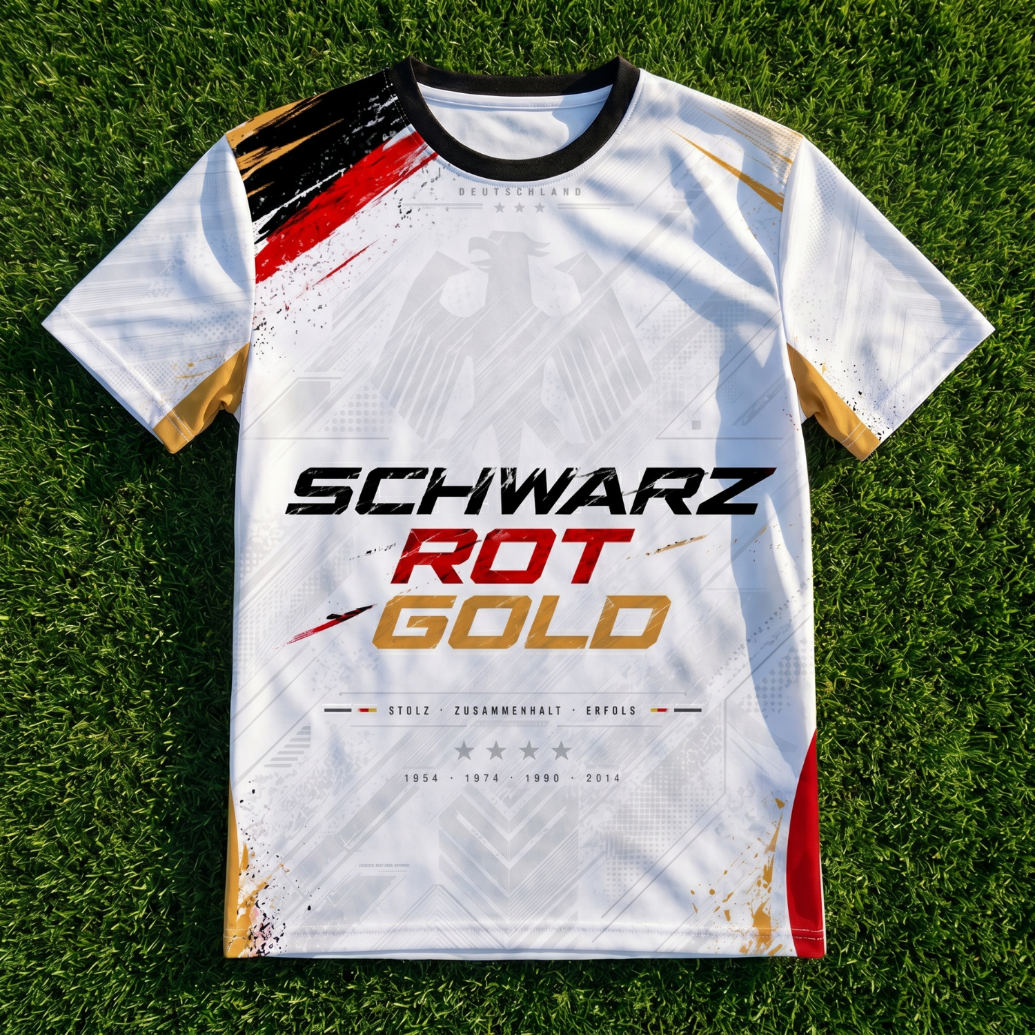 SCHWARZ ROT GOLD - Trikot