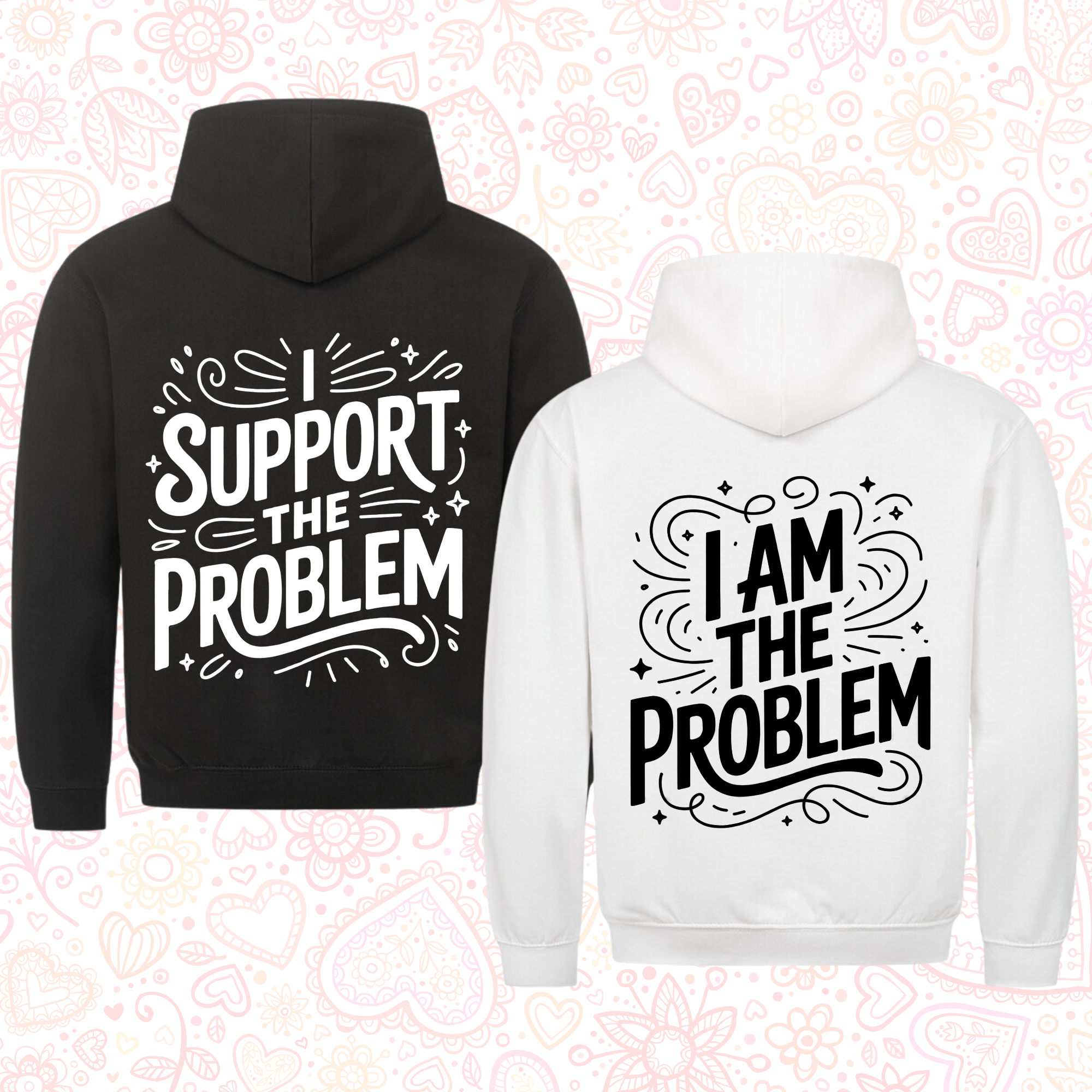 I support the problem - <tc>Premium hoodie</tc> Bundle for couples