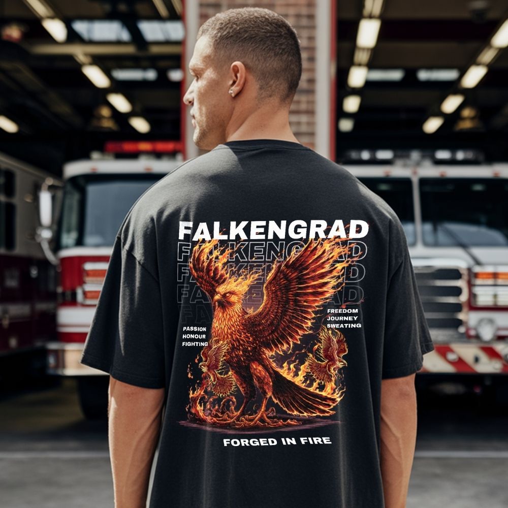 <tc>Falkengrad</tc> - Premium oversize shirt